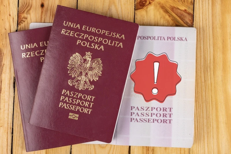 polski paszport odnowa